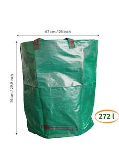 Garden Waste Bags for Collecting Leaves,  Large Yard Dustpan, Reusable Garden Sacks with Handles, Plant waste grass, and Leaves   Garden Bin Bags, Garden Clippings Bags, Leaf Container