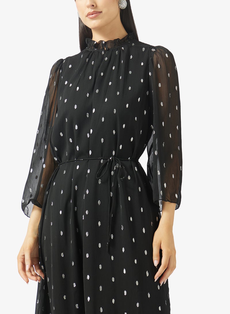 YASMENA 3/4 LONG DRESS S. - PB - Image 3