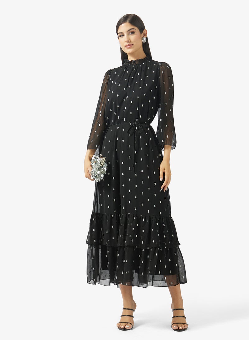 YASMENA 3/4 LONG DRESS S. - PB - Image 4