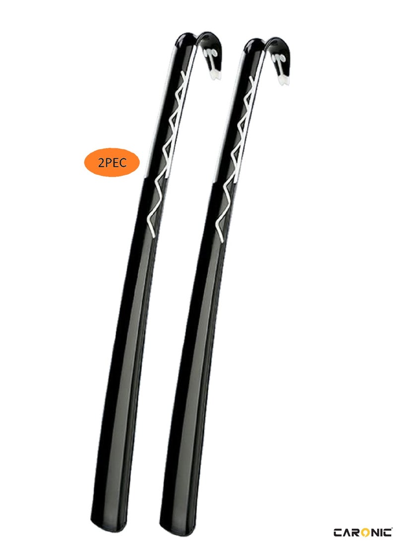 CARONIC Shoe Horn Long Handle For Seniors 60.5CM Straight And Sturdy Long Shoe Horn For Men Women Kids  - Image 1
