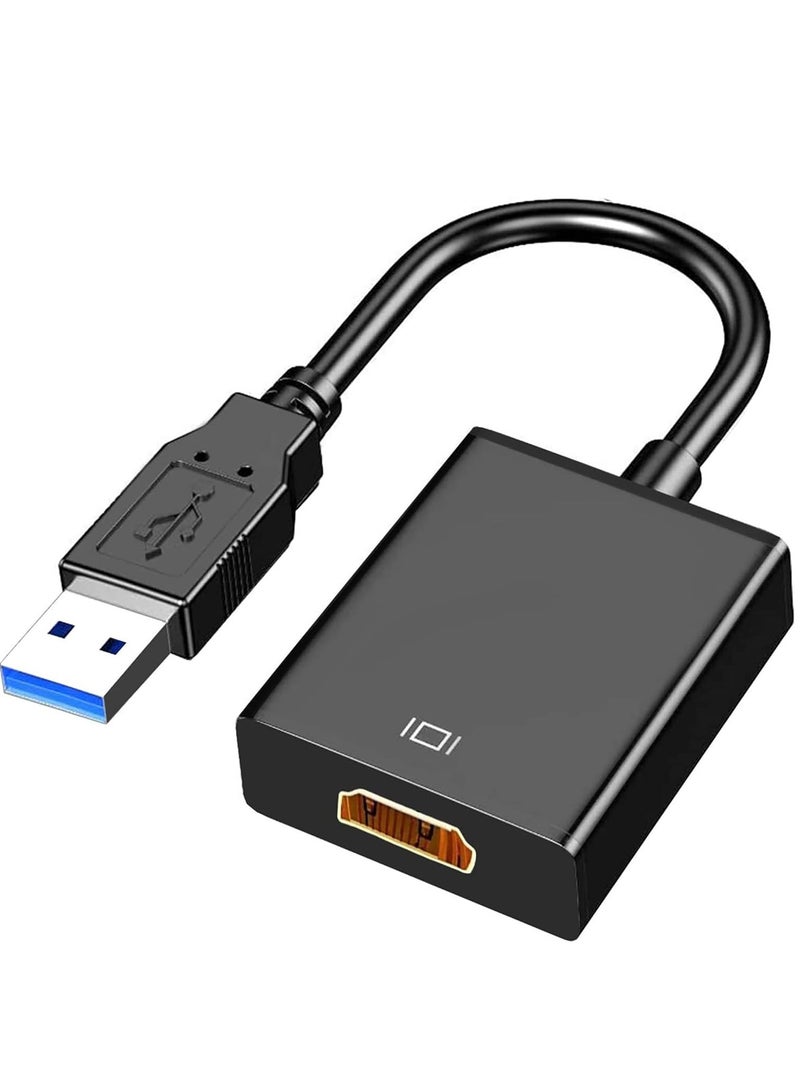 ELTRAZONE USB to HDMI Adapter - Multi-Display Video Converter for PC Laptop Windows 7 8 10, Desktop, Monitor, Projector, HDTV - Image 1