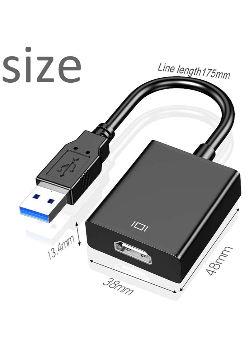 ELTRAZONE USB to HDMI Adapter - Multi-Display Video Converter for PC Laptop Windows 7 8 10, Desktop, Monitor, Projector, HDTV - Image 2