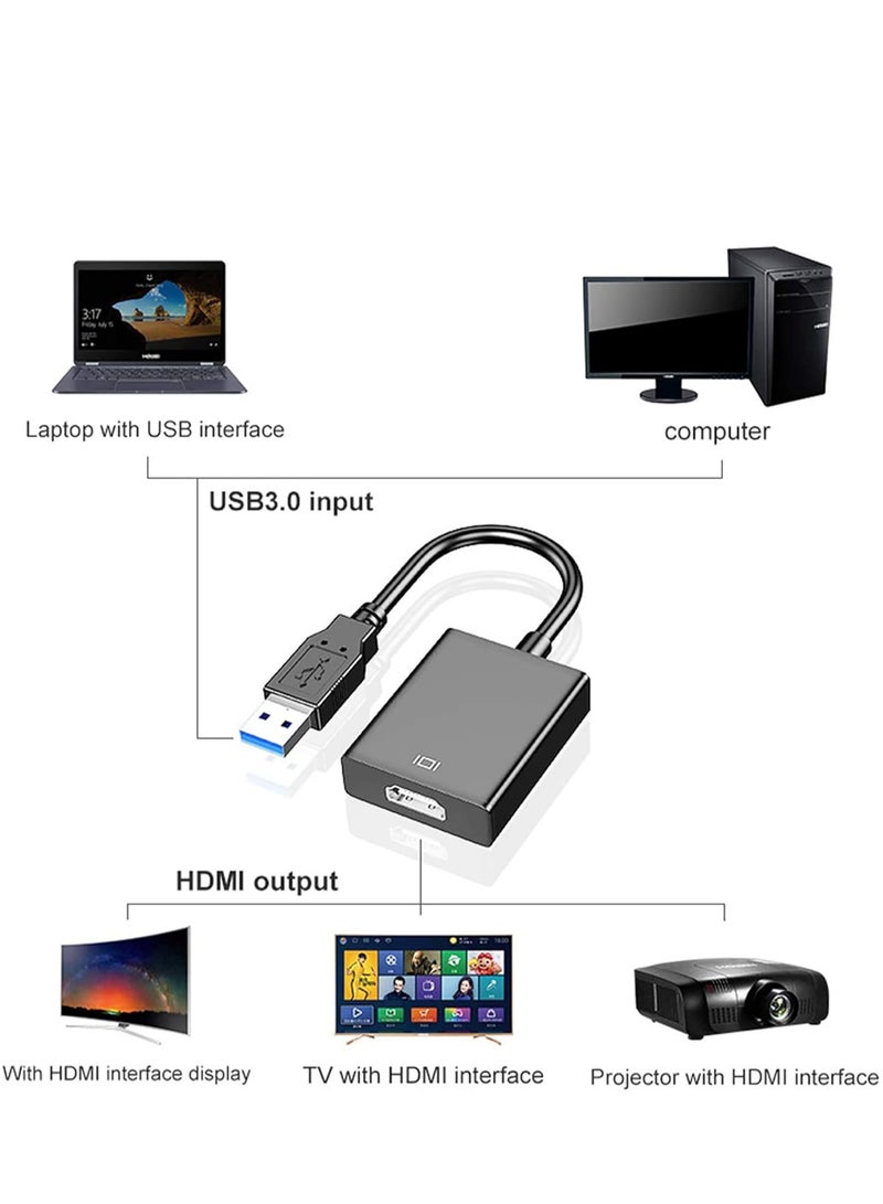 ELTRAZONE USB to HDMI Adapter - Multi-Display Video Converter for PC Laptop Windows 7 8 10, Desktop, Monitor, Projector, HDTV - Image 4