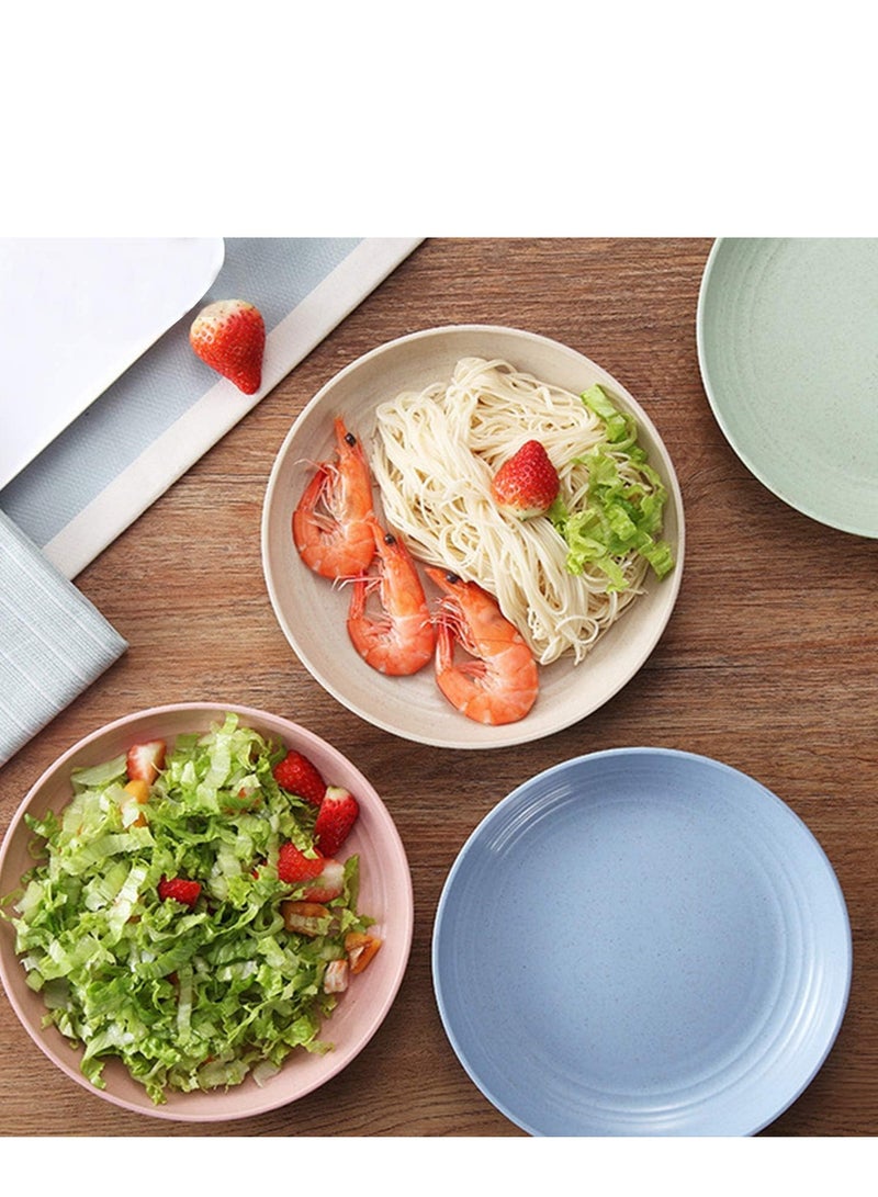 DIOTTI Unbreakable Plastic Dinner Plates Set of 8 - Image 2