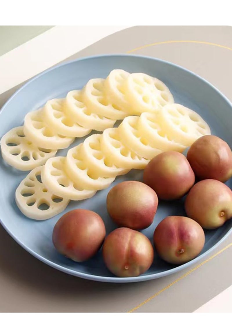 DIOTTI Unbreakable Plastic Dinner Plates Set of 8 - Image 3