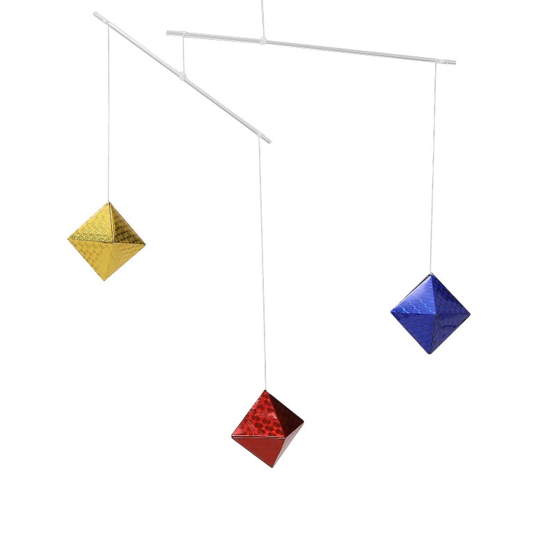 LEADER JOY Montessori Octahedron Moblie Montessori Inspired Mobile Visual Mobiles