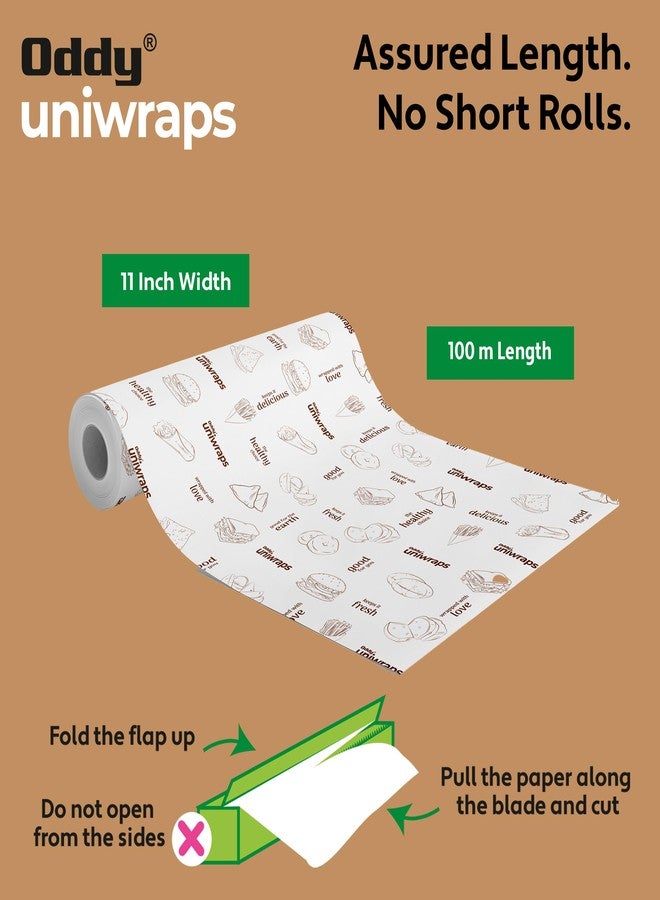 Oddy Uniwraps ورق تغليف الطعام أودي يوني رابس، 100 متر - Image 4