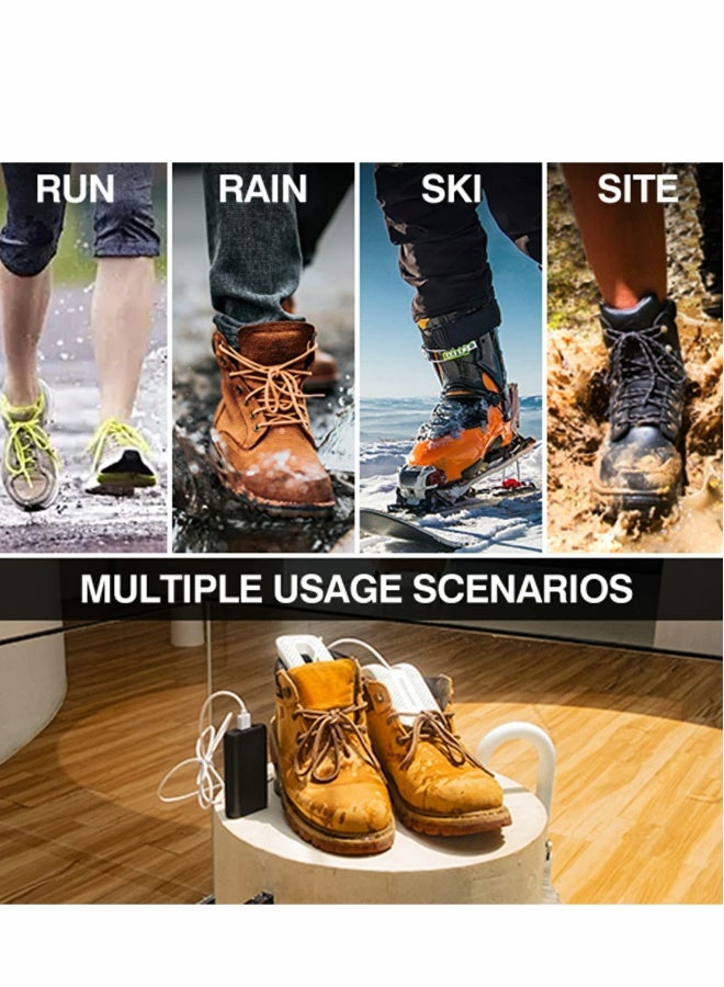 Boot Dryer Shoe Dryer, Portable Footwear Dryers Machine using USB Technology can Dry and Deodorize Cleats, Shoes, Work Boots, Ski Boots, Socks, Gloves and More, Eliminate Bad Odor and sanitize Shoes!  - Image 5