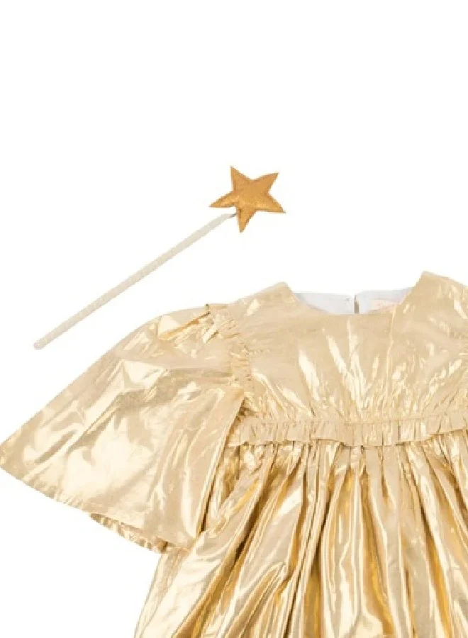 ميري ميري Gold Angel Dress Age 5-6
