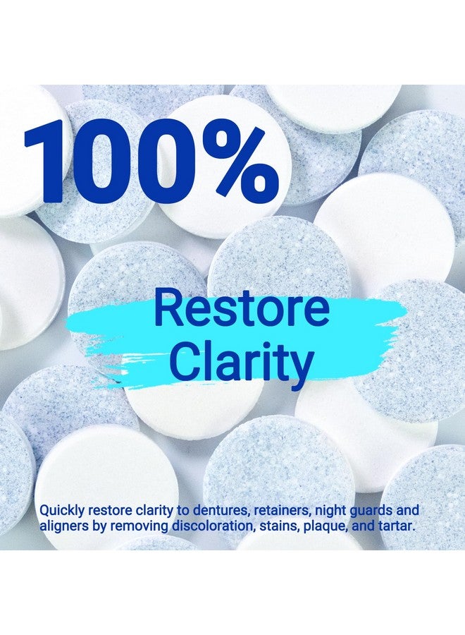 MySmile Retainer Cleaner with 120 Denture Cleaning Tablets, Quickly Remove Odors, Discoloration Stains & Plaque from Aligner, Mouth Guard, Night Guard and More Dental Appliances (Mint Flavor) - Image 3