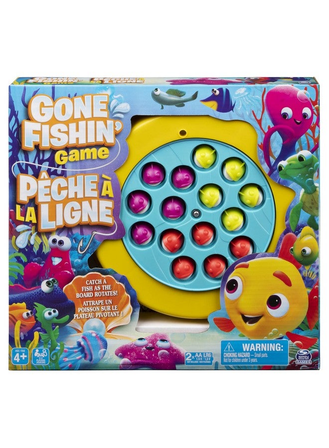 SPIN MASTER Games 6061501 Gone Fishing Board Game For Kids And Families - Image 1