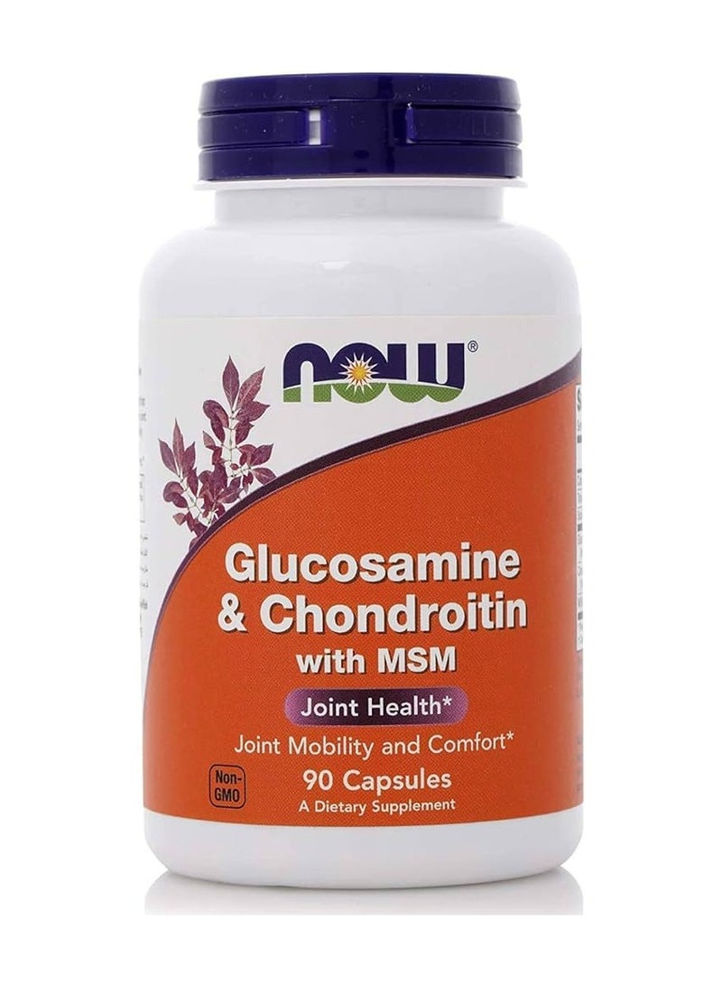 NowGlucosamine & Chondroitin With Msm 90 Capsules