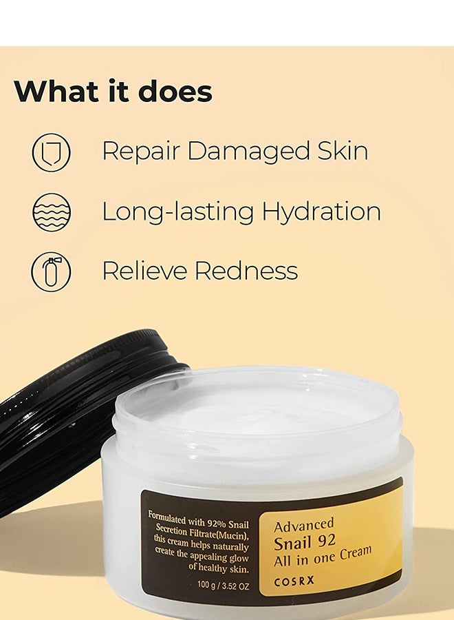 COSROS كريم الحلزون المتقدم 92 في 1 100 جرام - Image 2