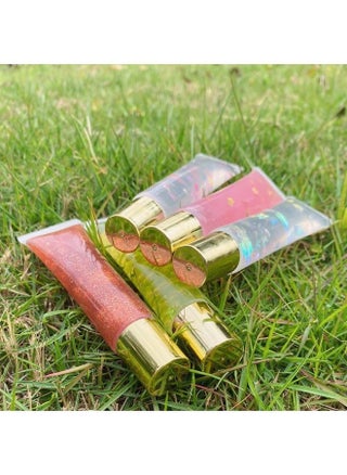 50Pcs 15 ml Lip Gloss Squeeze Tubes, Lip Gloss Containers Empty, Refillable Soft Clear Tubes for DIY Lipgloss Balm Cosmetic ( Gold Cap) - pzsku/Z884C7DF898C260B23009Z/45/_/1691032347/a1abd67c-be23-4b98-9e4f-eb799ee0b165