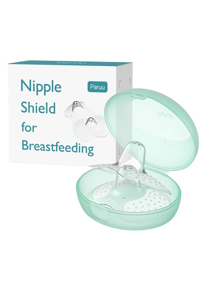 Paruu Butterfly Silicone Breastfeeding Nipple Shields Included Carry Case 