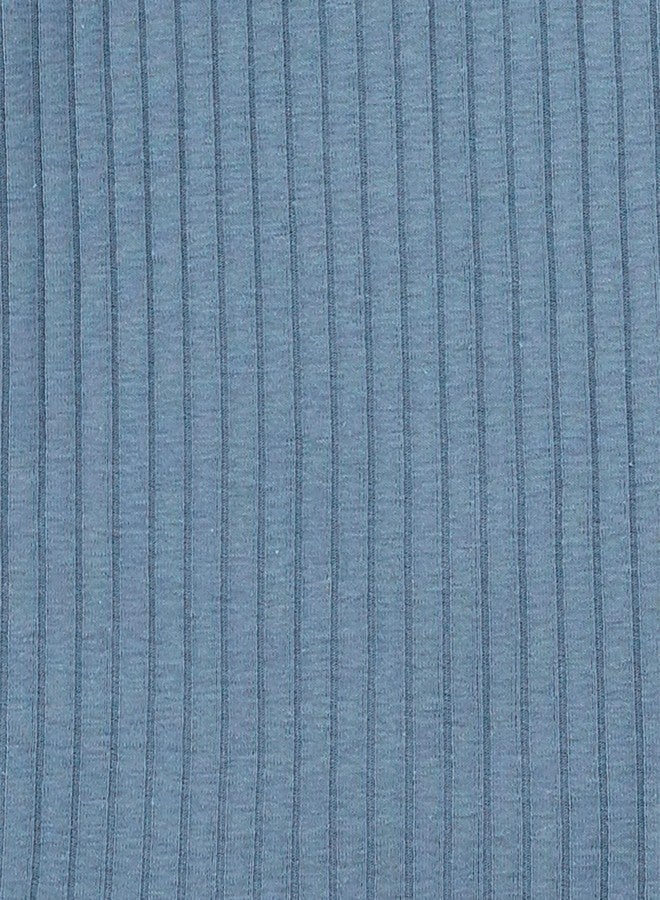 carter's كيس نوم بدون أكمام للأطفال من كارتر، كيس بدون أكمام بسحاب مزدوج، أزرق، متوسط 6-12 شهر - Image 3