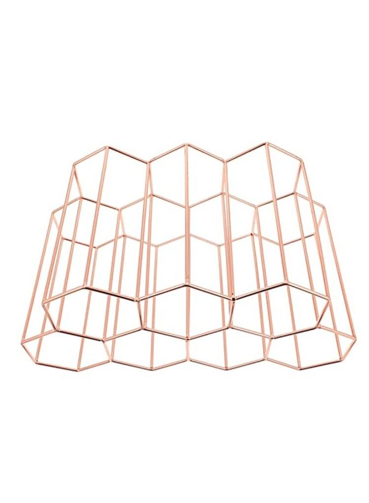 Honeycomb Design bottle Rack bottle Holder Stand Metal  - Image 2