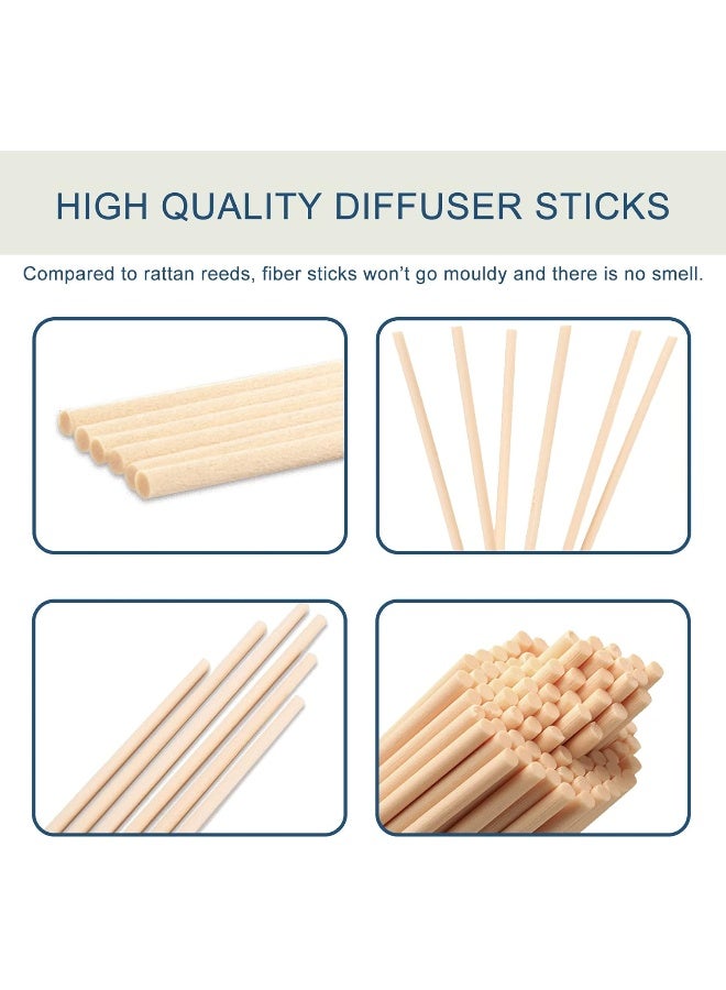 HOSSIAN HOSSIAN Reed Diffuser Sticks-7 inch Diffuser Reed -50PCS Primary Color Scent Sticks for Aroma Fragrance (Primary Color)  - Image 4