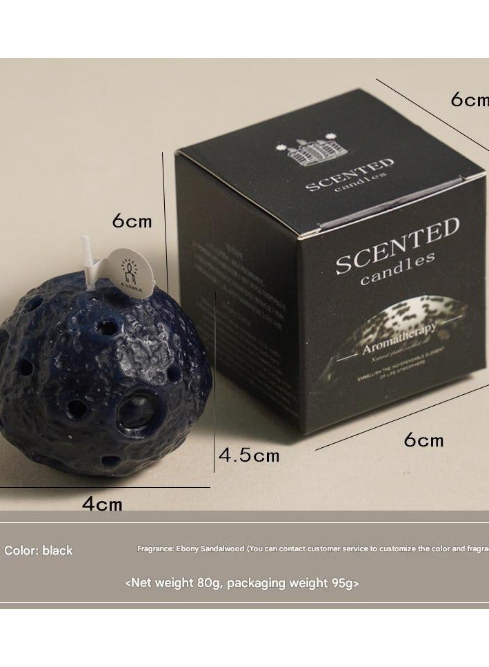 Lunar Aromatherapy Candle Fragrance Creative Companion Gift Simulation Shaped Ornament Batch(Ebony Sandalwood Fragrance)  - Image 1