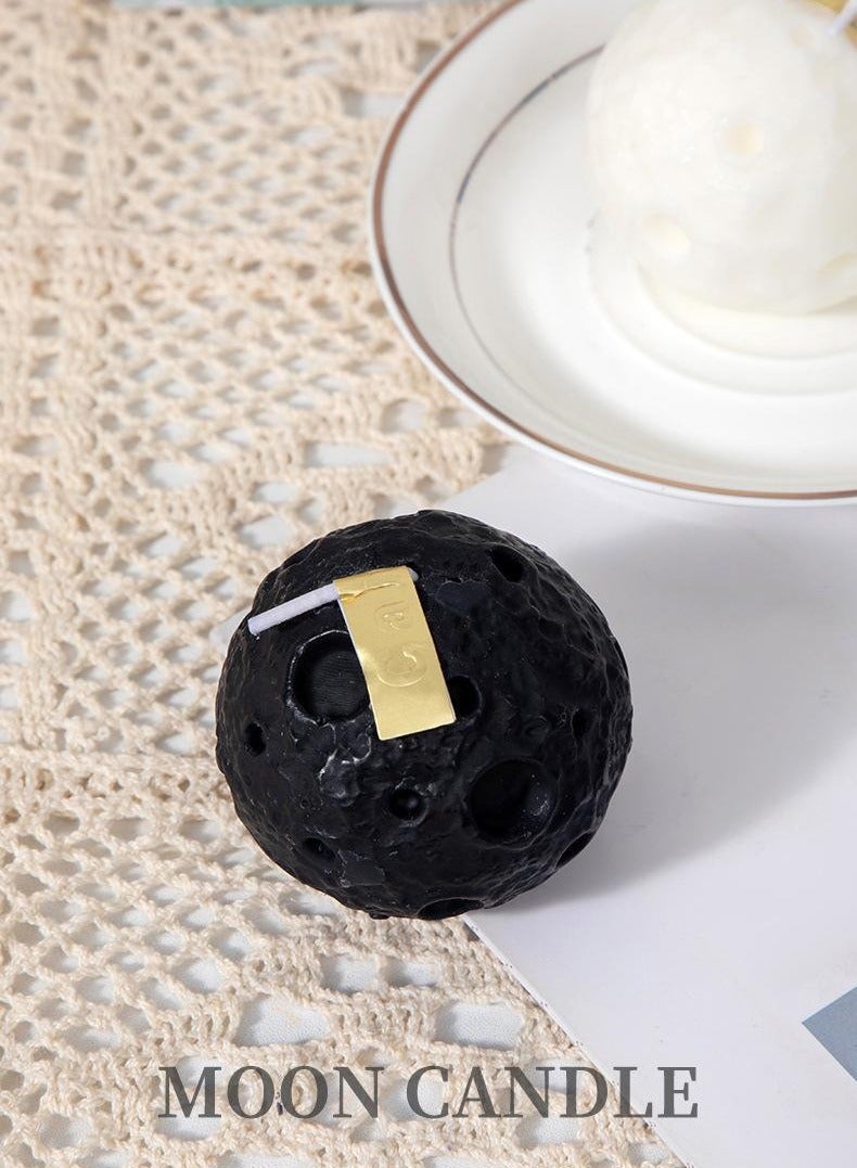 Lunar Aromatherapy Candle Fragrance Creative Companion Gift Simulation Shaped Ornament Batch(Ebony Sandalwood Fragrance)  - Image 3
