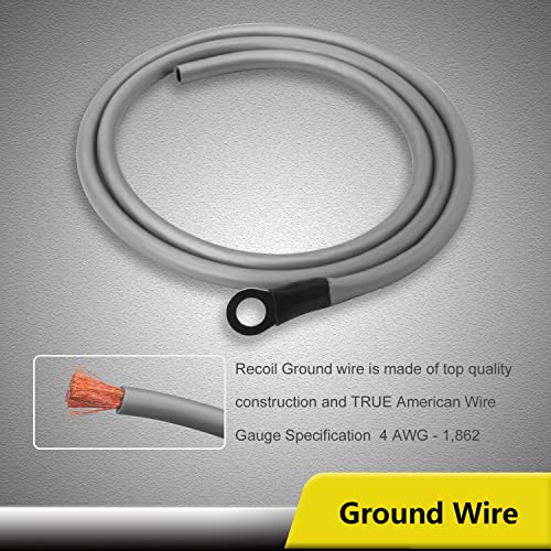 RECOIL True 4 Gauge Complete CCA Amplifier Wiring Kits with OFC RCA Cable - Image 5