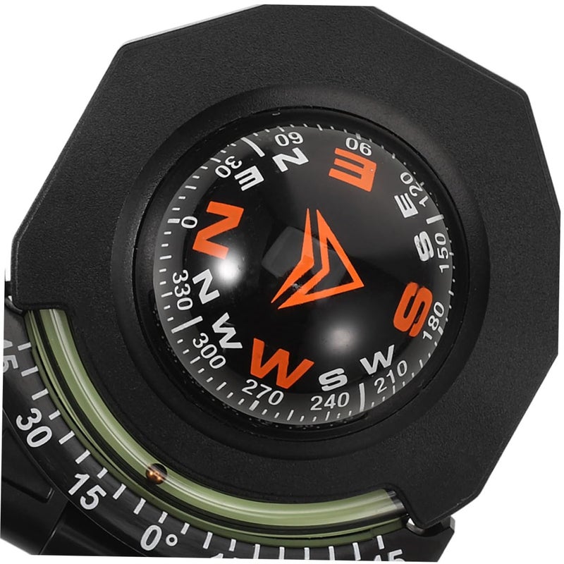 2Pcs Car Dashboard Compass with Inclinometer High Precision Vehicle Navigation Tool - Image 4