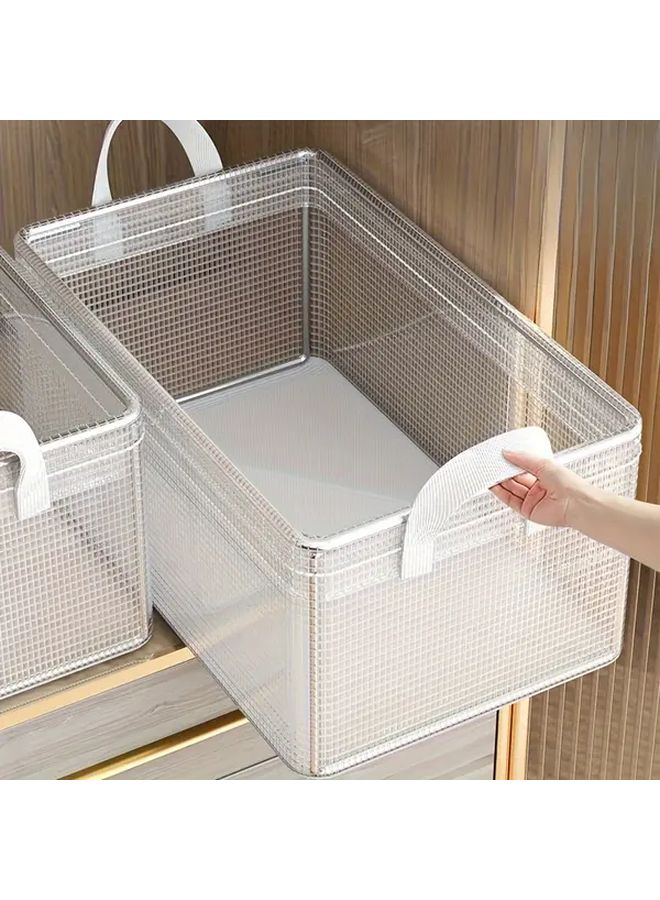 Transparent Foldable Wardrobe Drawer With Storage Box For Home Dormitory - Image 1