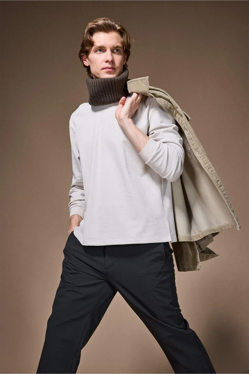 ديفاكتو Long Sleeves Cotton Body