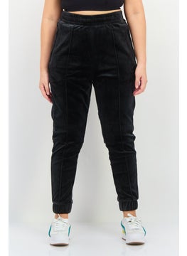 Women Sportswear Fit Outdoor Sweatpants, Black