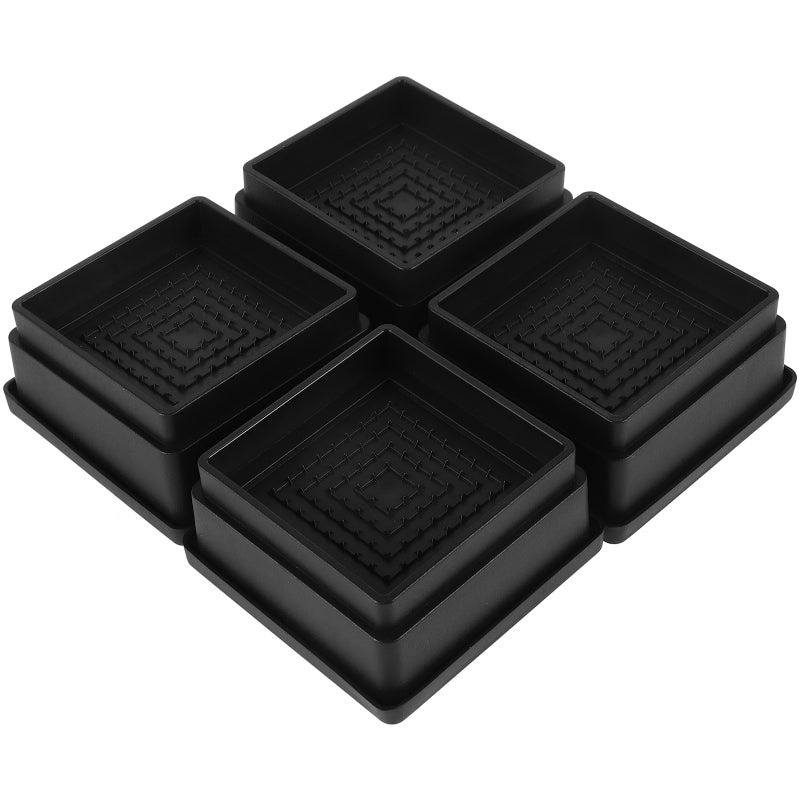 4pcs Furniture Risers Non- Bed Risers Desk Leg Riser Furniture Lifts Bed Lifters - Image 5
