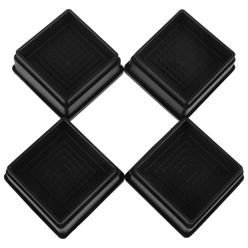 4pcs Furniture Risers Non- Bed Risers Desk Leg Riser Furniture Lifts Bed Lifters - Image 1