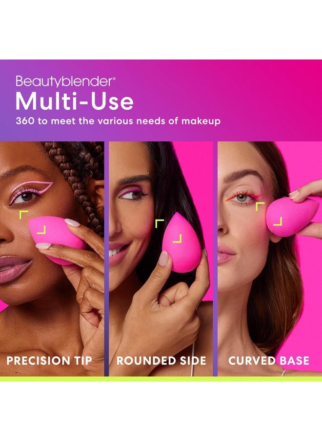 beautyblender Beautyblender® | Original Pink + Pro Black Beauty Blender Duo + Full-Sized Blendercleanser® Liquid Lavender Makeup Sponge & Brush Cleanser, 3-Piece Bundle, Made in USA, Vegan, Cruelty-Free, 3 oz  - Image 4