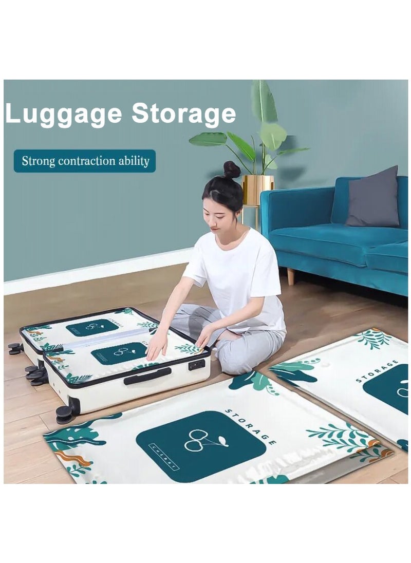 Arabest Vacuum Storage Bag, Reusable Sealer Vacuum Bag with Electric Pump, Vacuum Compression Bag for Clothes, Quilt, Pillow (2PCS Small, 2PCS Medium, 2PCS Large, 2PCS Jumbo)  - Image 3