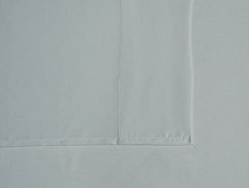 CANNON Heritage Solid Sheet Set Blue Polyester 6Piece Queen Sheet Set Solid Color Themed for Men and Women OekoTEX Certified Confidence - Image 3