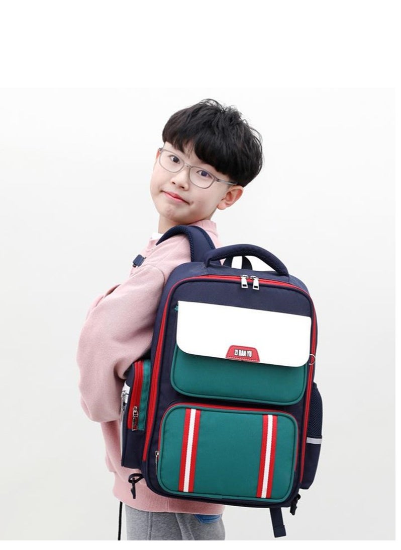 Golden - Rolling Backpack Travel Trolly BookBag School Wheeled Backpack for Boys Girls Kids Luggage School Bag with Wheels Trolley Backpack - Image 1