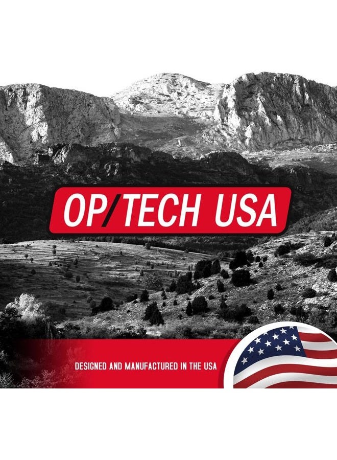 OP/TECH USA OP/TECH 1001001 Super Classic Combo Shoulder/Neck/Wrist Strap - Black - Image 2