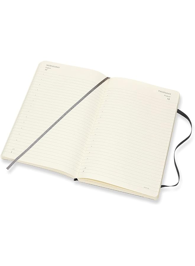 MOLESKINE Agenda 2022 Giornaliera Large Soft Nero Zwart - Image 5