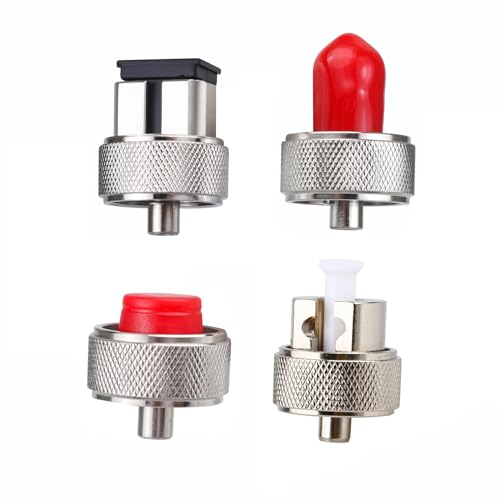 Duogalia LC/SC/FC/ST OTDR Fiber Optic Adapter Connector for Fiber Opticl Tester Optical Power Meter Testing (4 in 1) - Image 1
