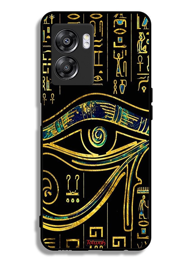 Tolwak OnePlus Nord N300 Protective Case Cover Eye Artwork - Image 2