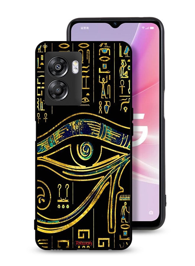 Tolwak OnePlus Nord N300 Protective Case Cover Eye Artwork - Image 1