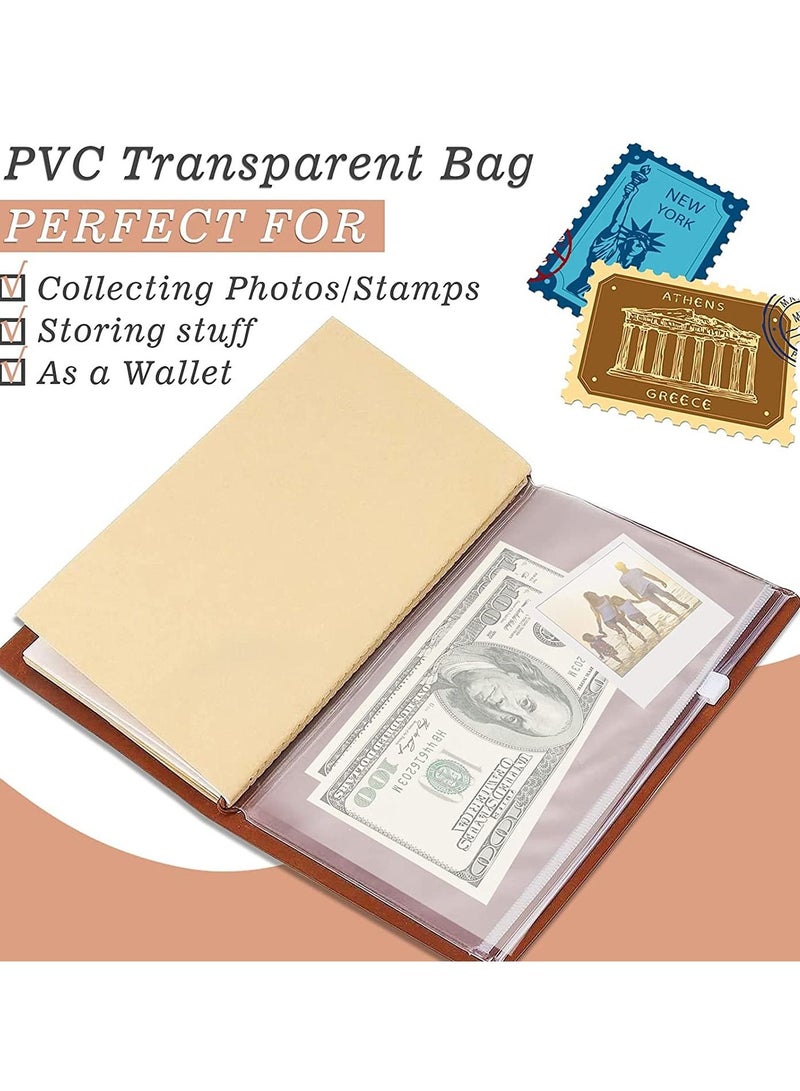 Excefore إلى زوجتي مجلة جلدية من الزوج، دفاتر ملاحظات قابلة لإعادة الملء، مذكرات سفر هدية عيد ميلاد للزوج - Image 4