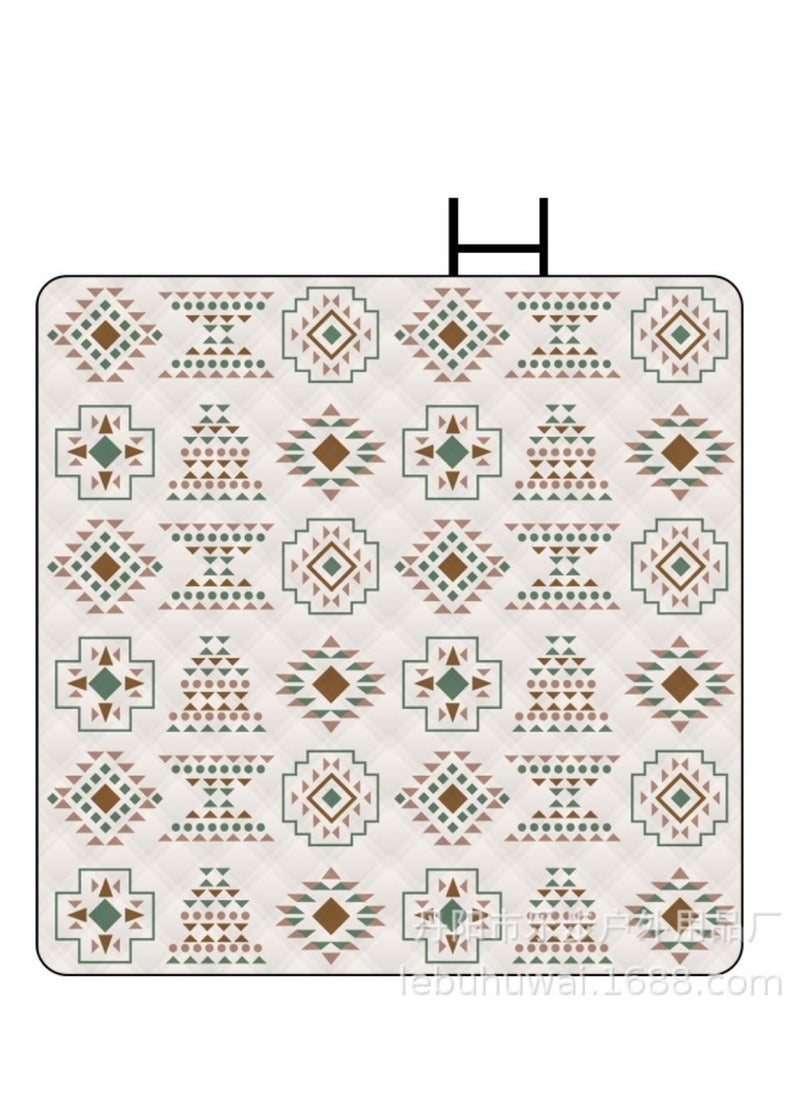 Generic - Foldable Picnic Mat Waterproof, Lightweight, Multi-Use, Easy to Clean, Attractive Design, - Image 1