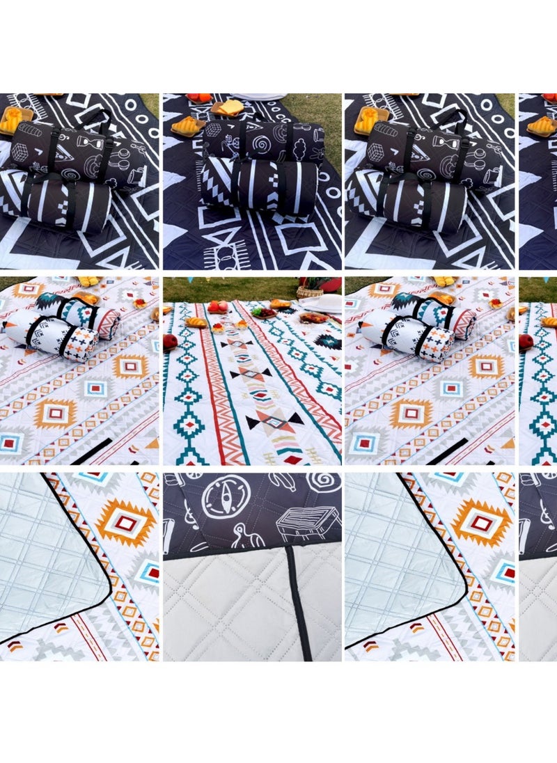 Generic - Foldable Picnic Mat Waterproof, Lightweight, Multi-Use, Easy to Clean, Attractive Design, - Image 1