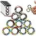 RURING 12Pcs Magnetic Rings Fidget Toys Spinner Set Easter Basket Stuffers for Kids Party FavorsFinger Magnet Rings Endless Hours of Fun ADHD Stress Relief Fidget Spinners for Birthday Adults - Image 2