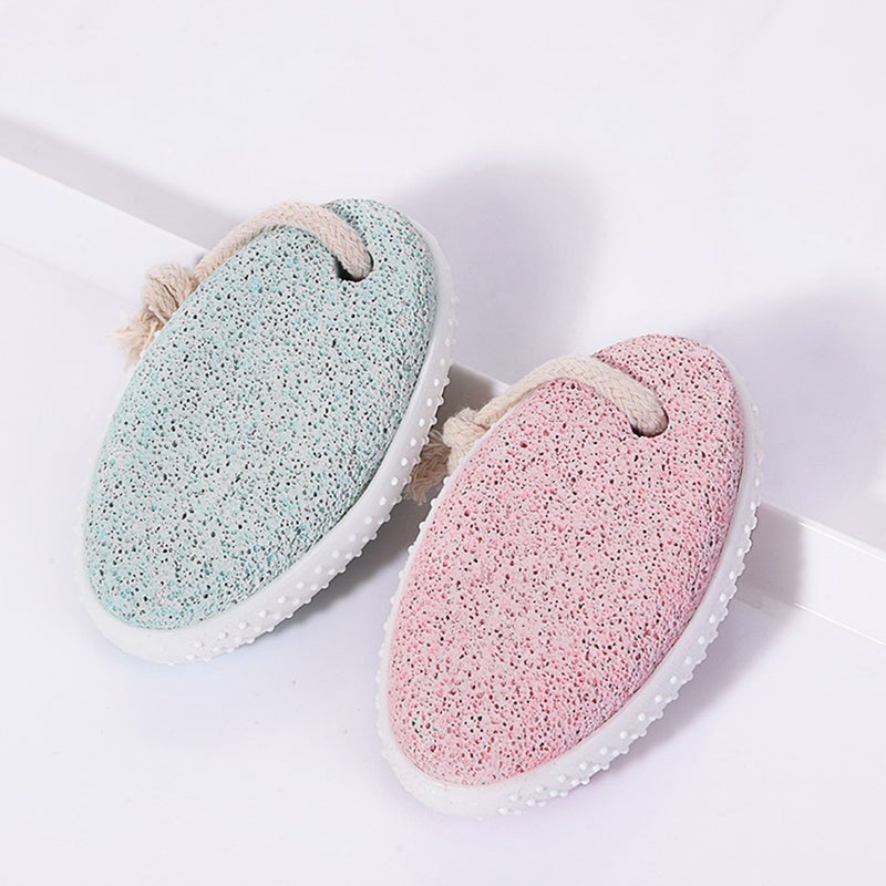 Pumice Stone Foot Grinding Stone Dead Skin Remover Foot Rubbing Tool Foot Care Tool Green - Image 4