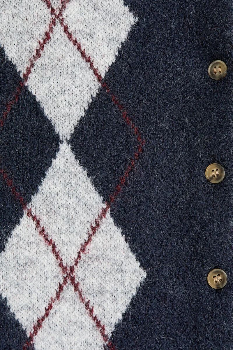 H&M Jacquard-knit cardigan