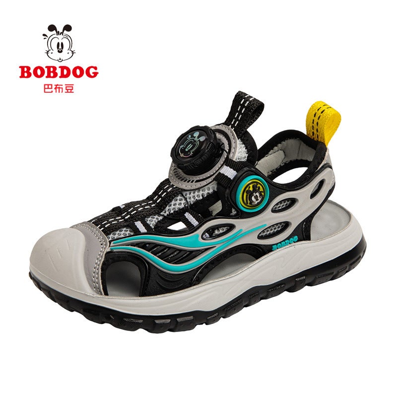 Sandals For Boys Baotou Summer Style Kidsren'S Sports Beach Shoes For Middle And Large Boys Soft-Soled Sandals - Image 1