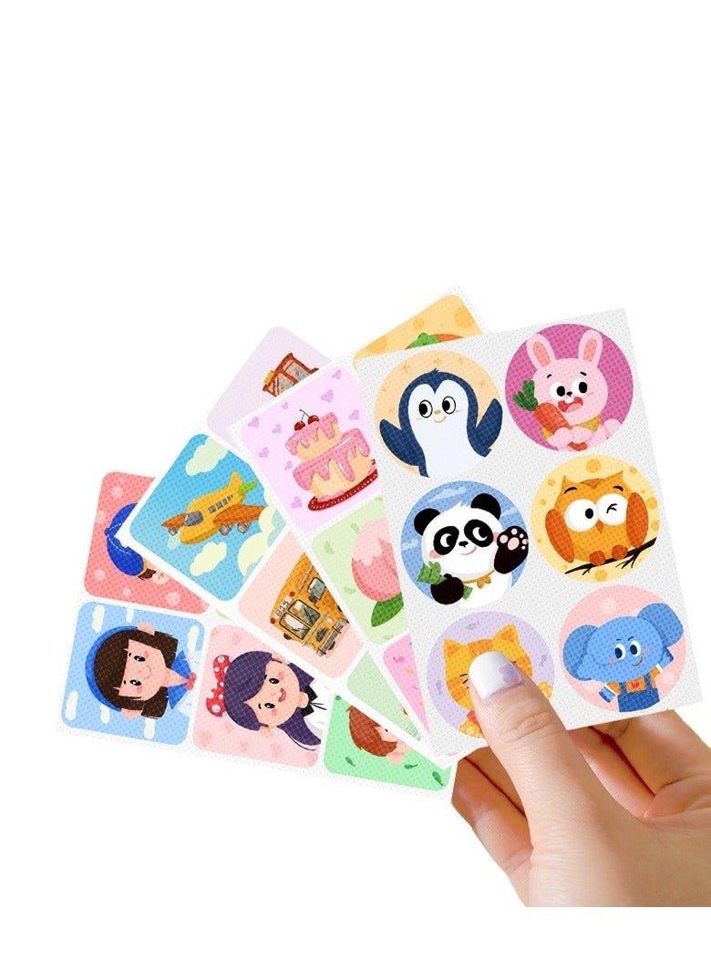 SYOSI Mosquito Repellent Stickers, 144 Pcs Natural Patches for Kids and Adults, DEET Free, Cartoon for Outdoor Camping Traveling Fishing  - Image 5
