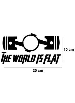 Generic The World Is Flat - Black 
