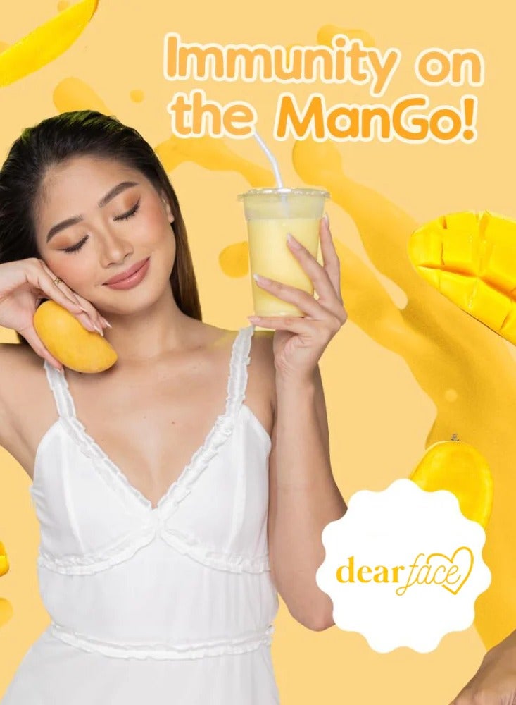 Dear Face Beauty Milk – Premium Japanese Sweet Mango Antioxidant Drink (180g) | Boosts Immunity, Reduces Stress & Enhances Skin Glow | Delicious Wellness Inside Out - Image 2